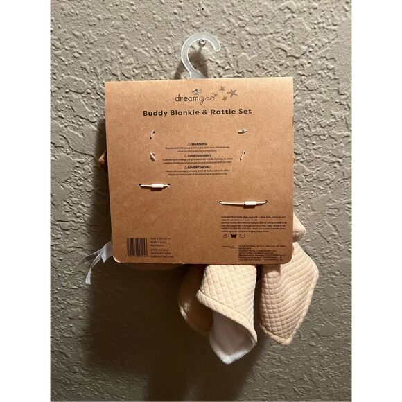 Dream Gro Lion Buddy Blankie & Rattle Set NEW Baby Set - Picture 6 of 7